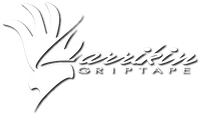 Larrikin Griptape, Australian Griptape for australian skateboarding. White Larrikin Cockatoo and script logo